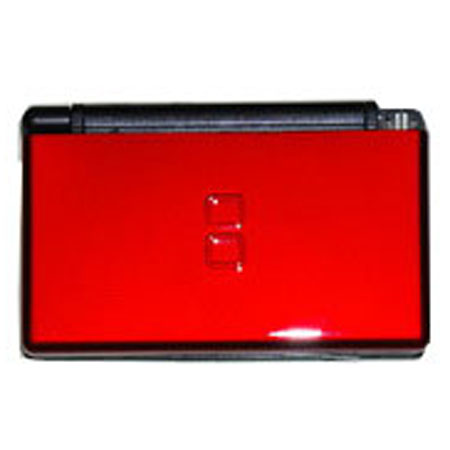 ConsolePlug CP04031 Replacement Red Black Shell Kit for Nitendo NDS Lite